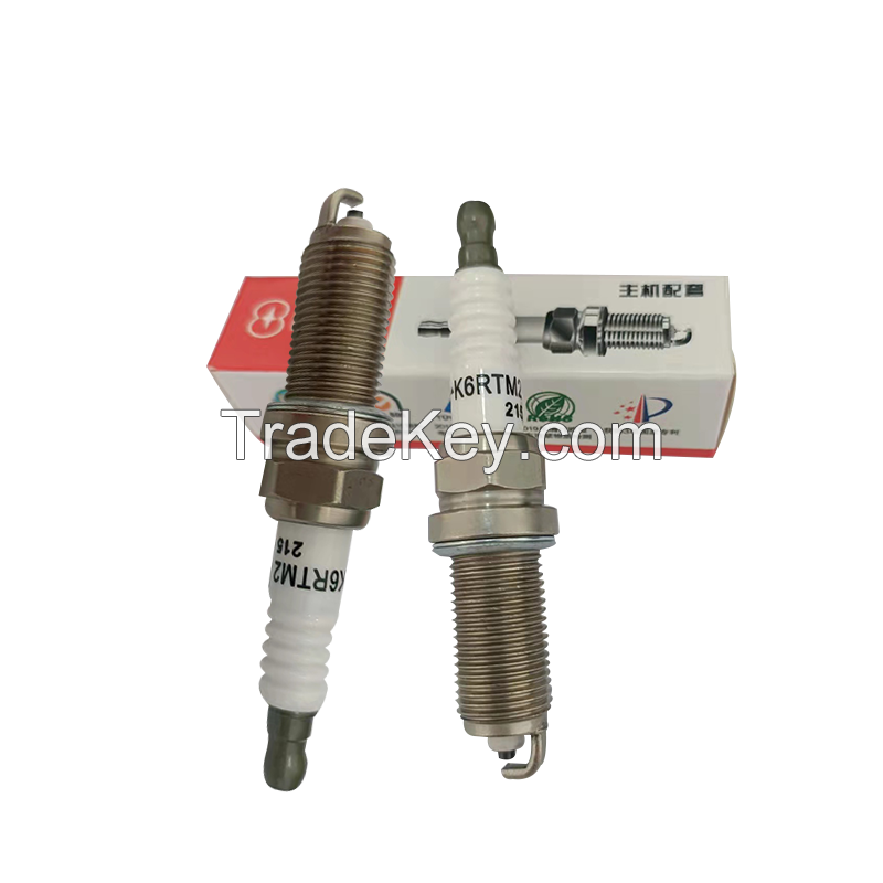 K6RTM2 Anti-interference spray auto parts nickel copper alloy spark plug