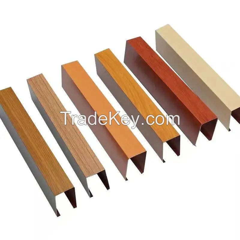 New Ceiling Aluminium Material, Roller Coated Square Pass