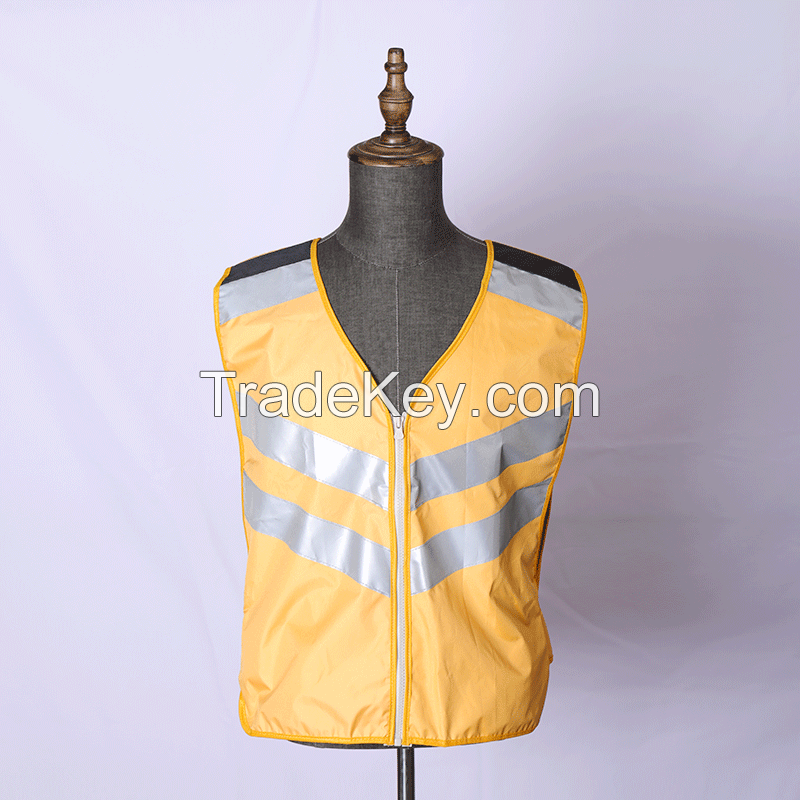 Traffic reflective clothing security clothing safety clothing traffic customized night duty vest mesh reflective vest