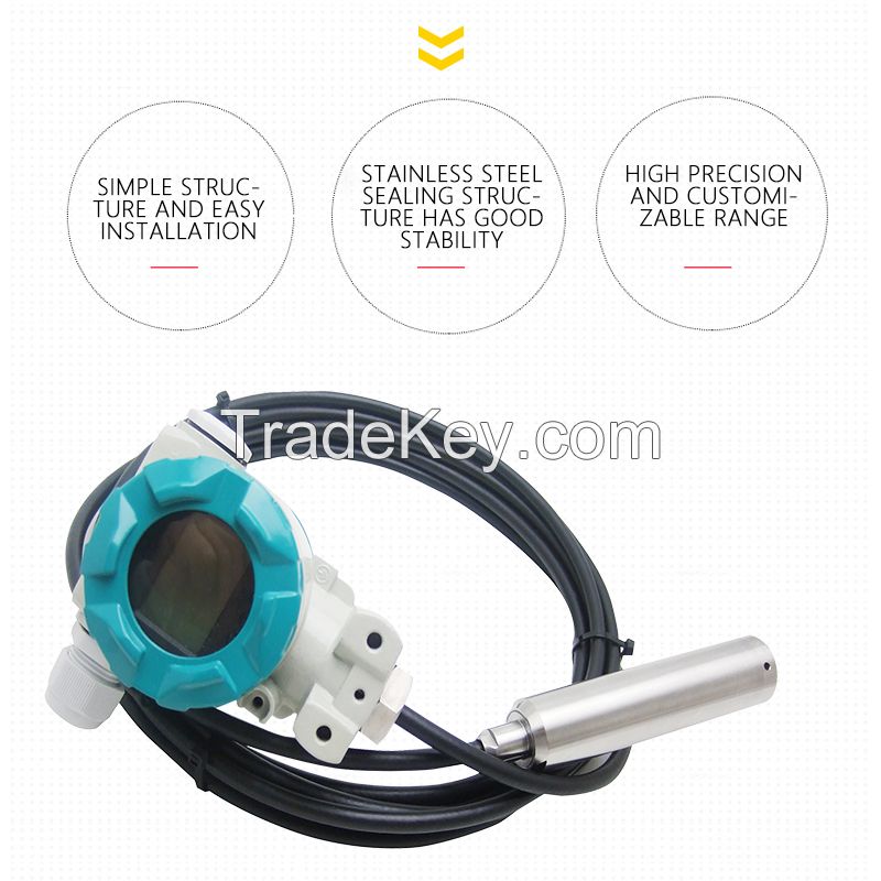 Static pressure input type liquid level transmitter