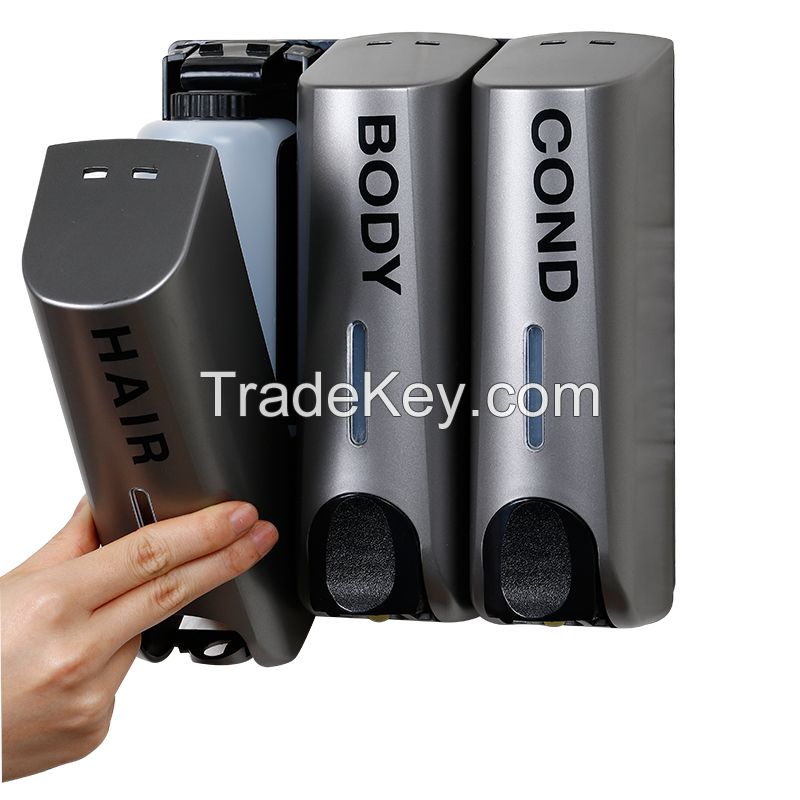 350ml classical triple soap dispenser