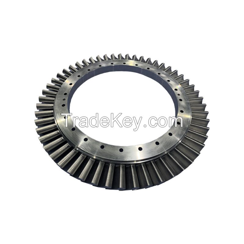 Leaf disc parts, machining range aircraft, spacecraft, compressors etc., please ask for details