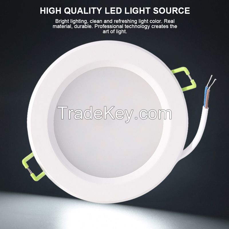 Direct injection one piece downlight 3 inch-6W, 3.5 inch-6W, 3.5 inch-9W, 4 inch-10W, 6 inch-15W, 8 inch-25W (multiple types to choose from)