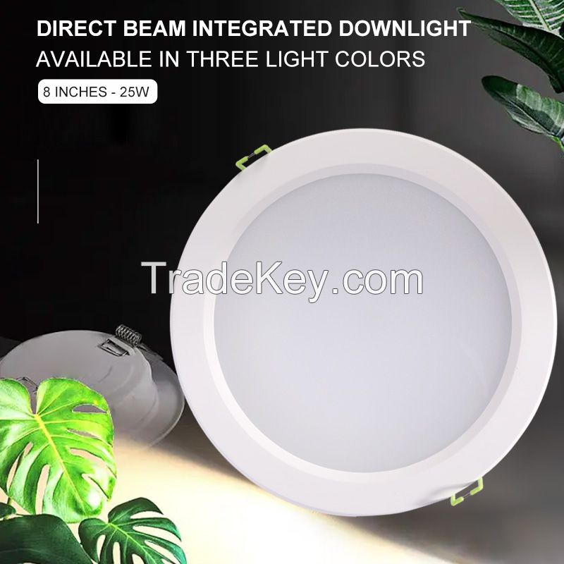 Direct injection one piece downlight 3 inch-6W, 3.5 inch-6W, 3.5 inch-9W, 4 inch-10W, 6 inch-15W, 8 inch-25W (multiple types to choose from)