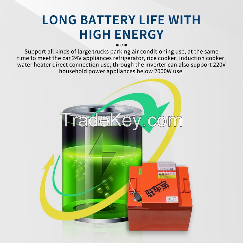 Nizong 24V Series Energy Storage Lithium Battery for Large Transport Vehicles