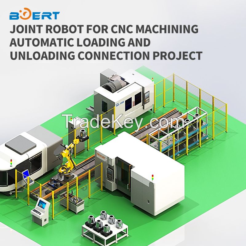 Industrial Machinery Manipulator SCBET-2022-008 Gleason 130H CNC hobbing machine single automation equipment One robot corresponds to one gear grinding machine