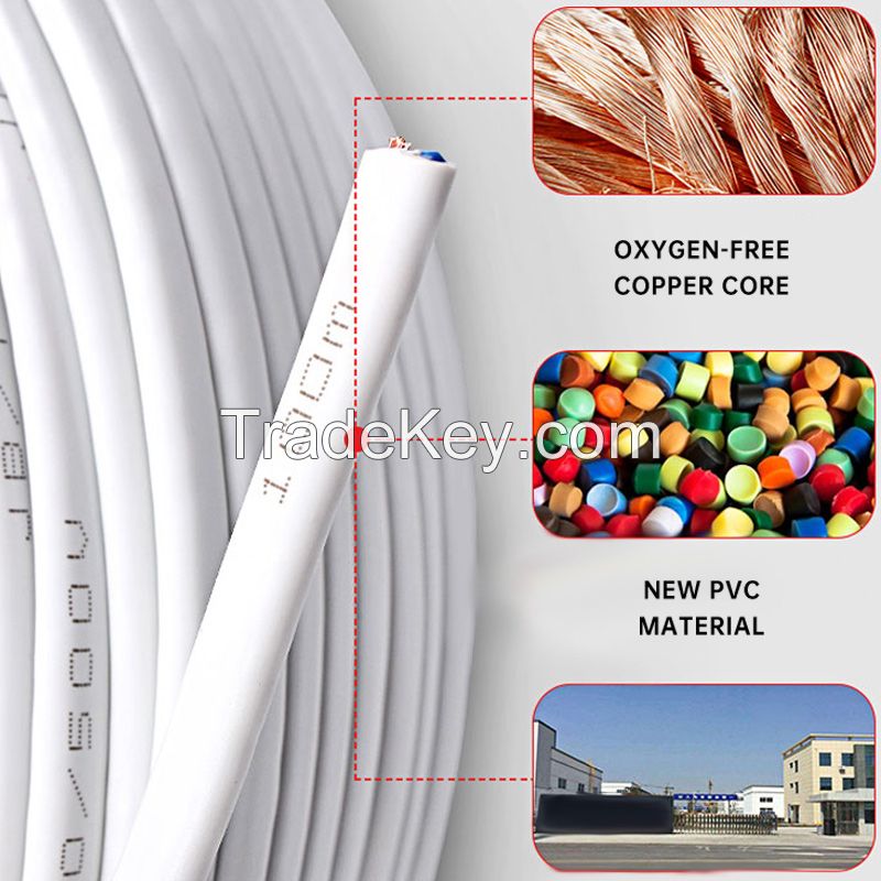 National standard BVR pure copper cord 2.5/4/6/10/16 square domestic copper core insulated flame retardant wire