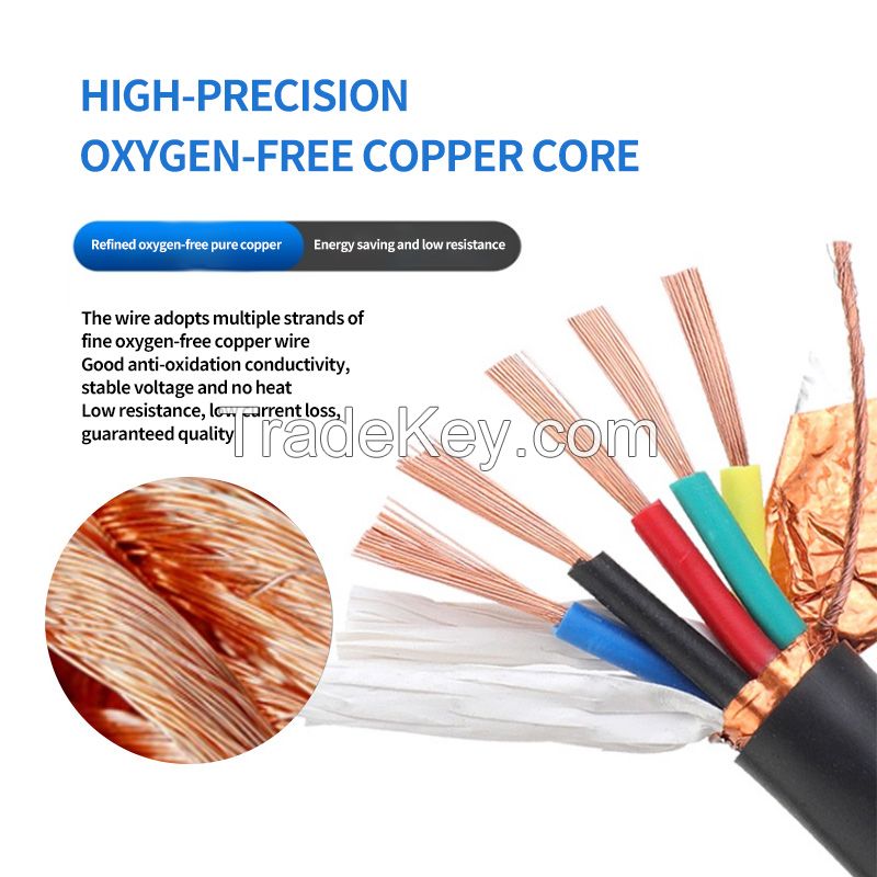 4mm2 Shielded Control Cable High Temperature Resistant Flexible Automotive Shielded Wire