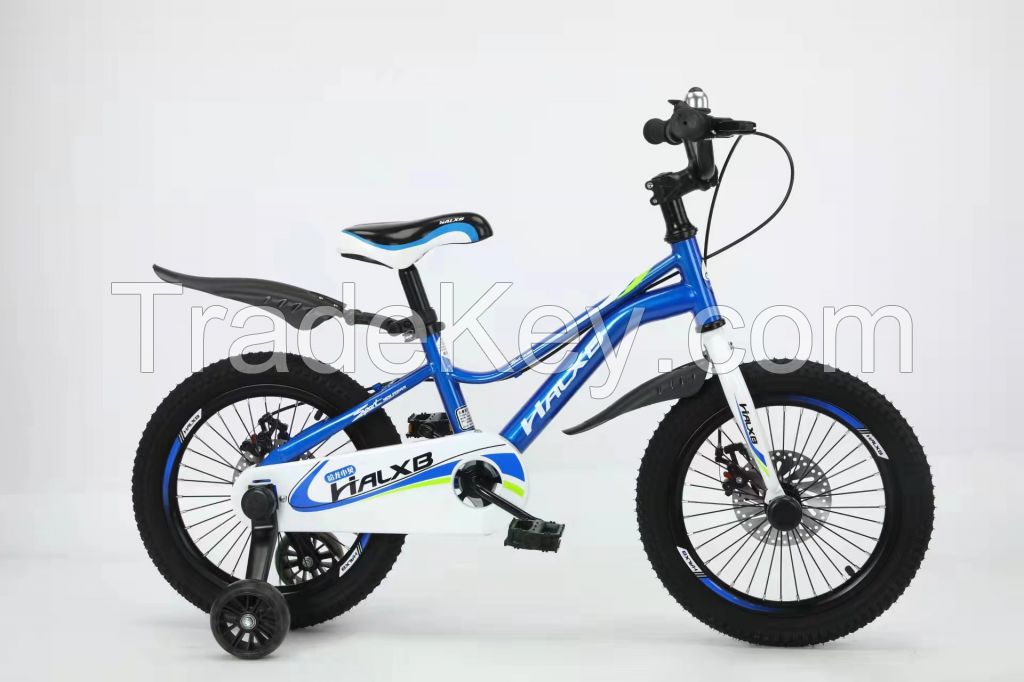 OEM 12 14 16 18 20 Inch Children&#039;s Bicycle For Baby Girls Boys With Basket Training Wheels Ride On Bike For Kids 5-8 Years Old