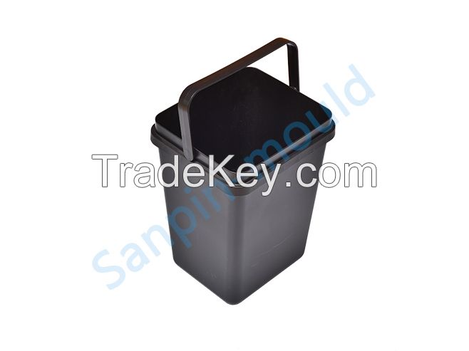 Storage Logistics Containers Trash Bin Environmental Friendly Recyclable Plastic Injection Mould Mold