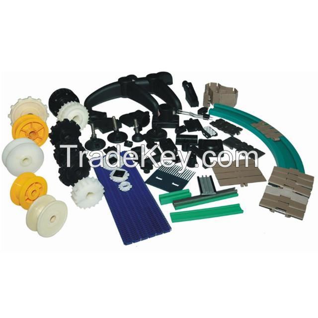 Various special-shaped high-temperature and wear-resistant bar nylon parts made by thickening nylon gasket