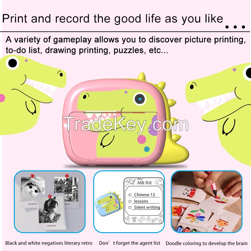 Small dinosaur print camera wholesale from 500 pieces