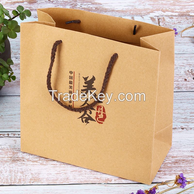 xinkaijiangyinshua Paper tote bags can be customized Reference price Consult customer service for details