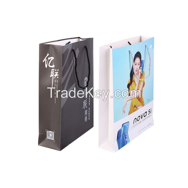 xinkaijiangyinshua Paper tote bags can be customized Reference price Consult customer service for details