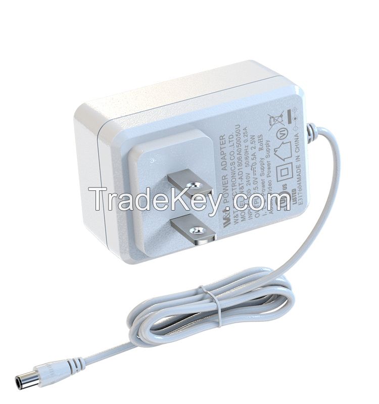 factory price 6W 5V 1A 6V 1A Power adapter