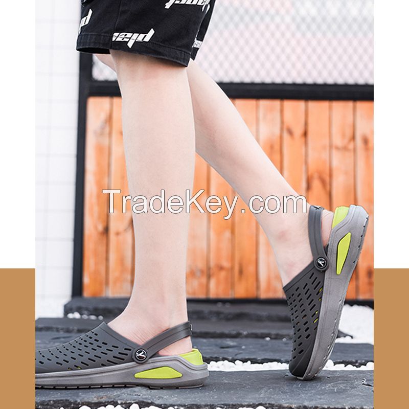 One-time hole-forming shoe material: PVC sole PVC upper