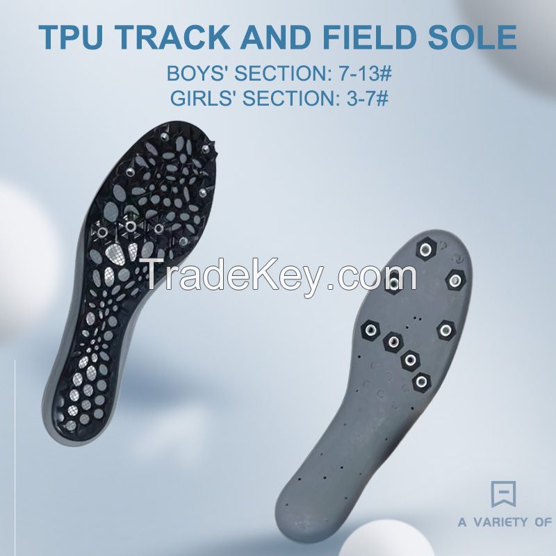 TPU track and field sole If the customer specifies special materials, the price needs to be quoted separately