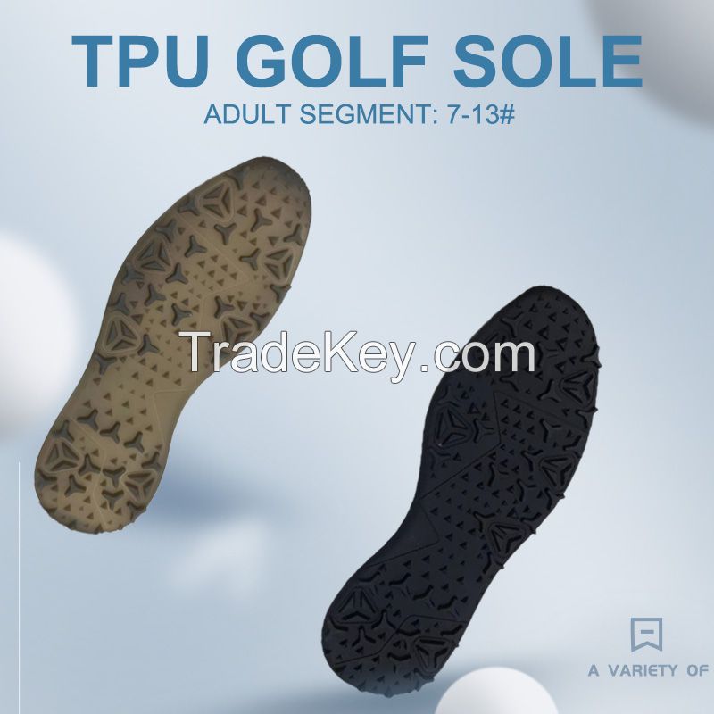 If the customer specifies special materials for TPU golf sole, the price shall be quoted separately