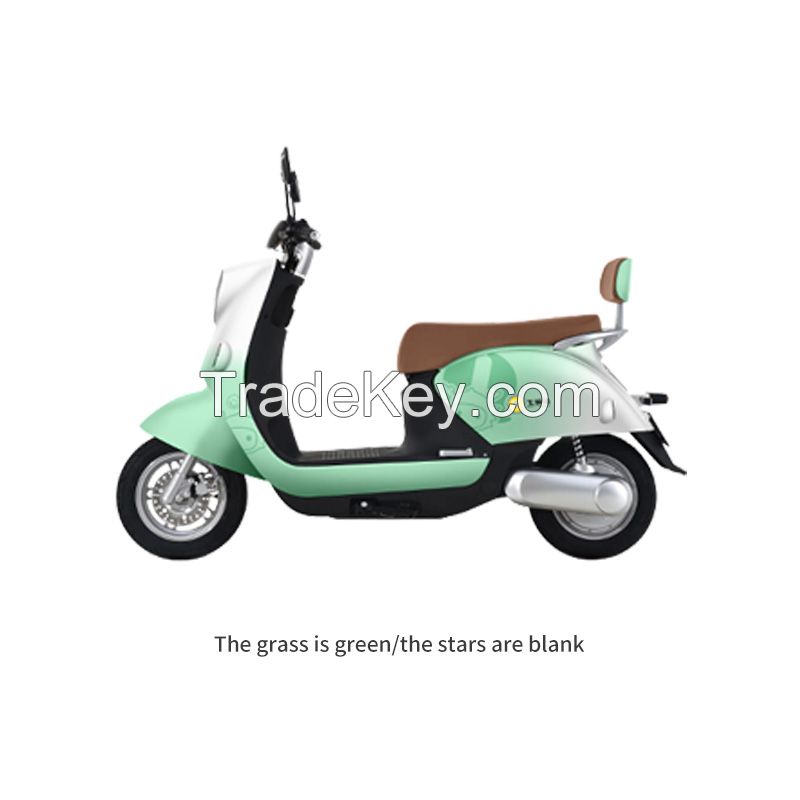 Electric motorcycles S6 gradient ultra-long battery life smart battery car commuter men and women commuter electric two-wheeled motorcycle four colors optional