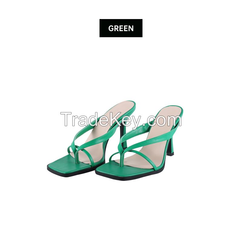 High heels women's thin heels 2022 new summer fashion sexy open toe women's sandals  (Reference Price)