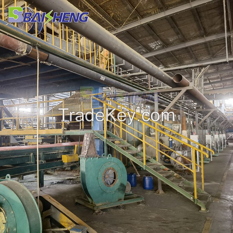 Glass manufacturing plant Glass manufacturing equipment Production line of glass wool