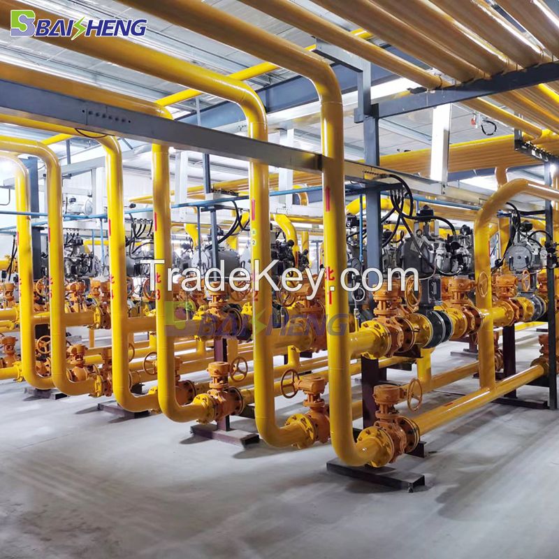 batching system for glass factory Natural gas combustion system for glass fusing kilbn