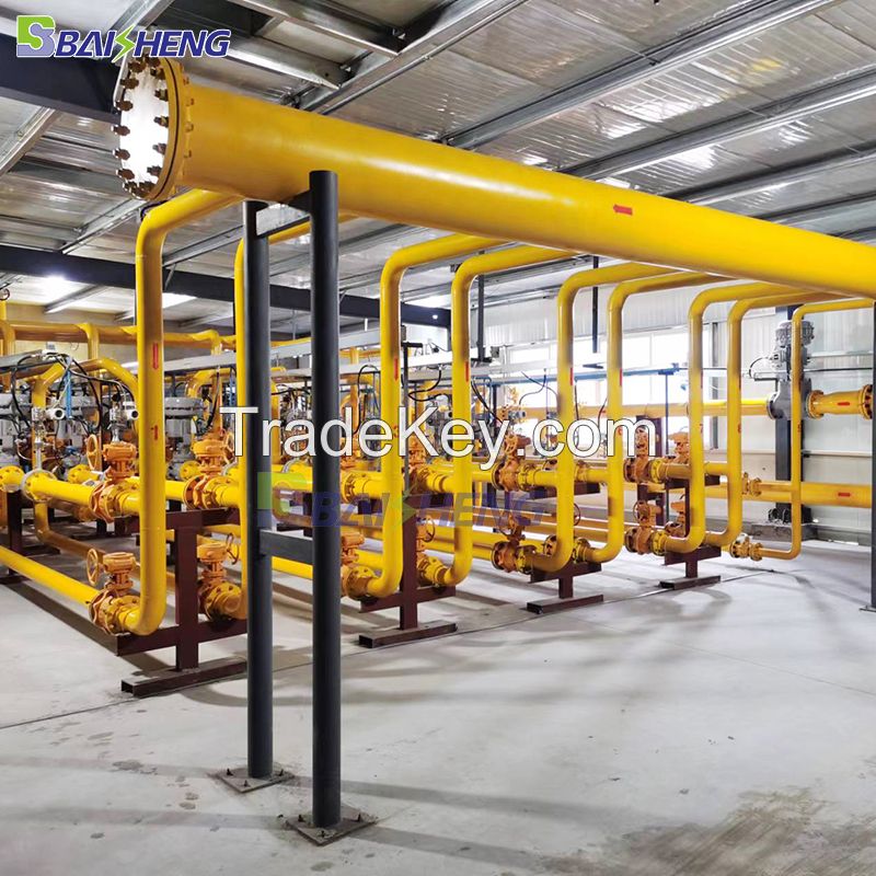 batching system for glass factory Natural gas combustion system for glass fusing kilbn