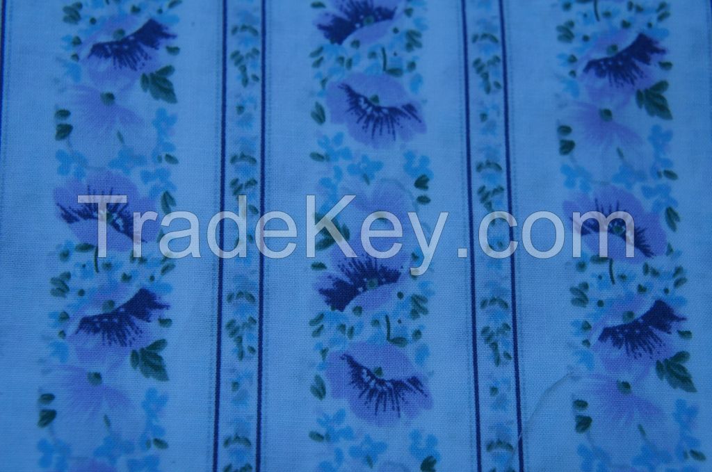 COTTON PLAIN WEAVED PRINTED CLOTH