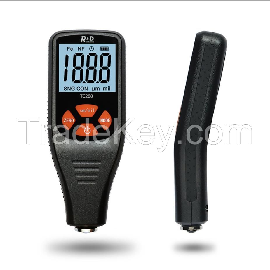 Digital paint Coating Thickness gauge Feeler Tester car Paint Thickness meter metal Thickness tester