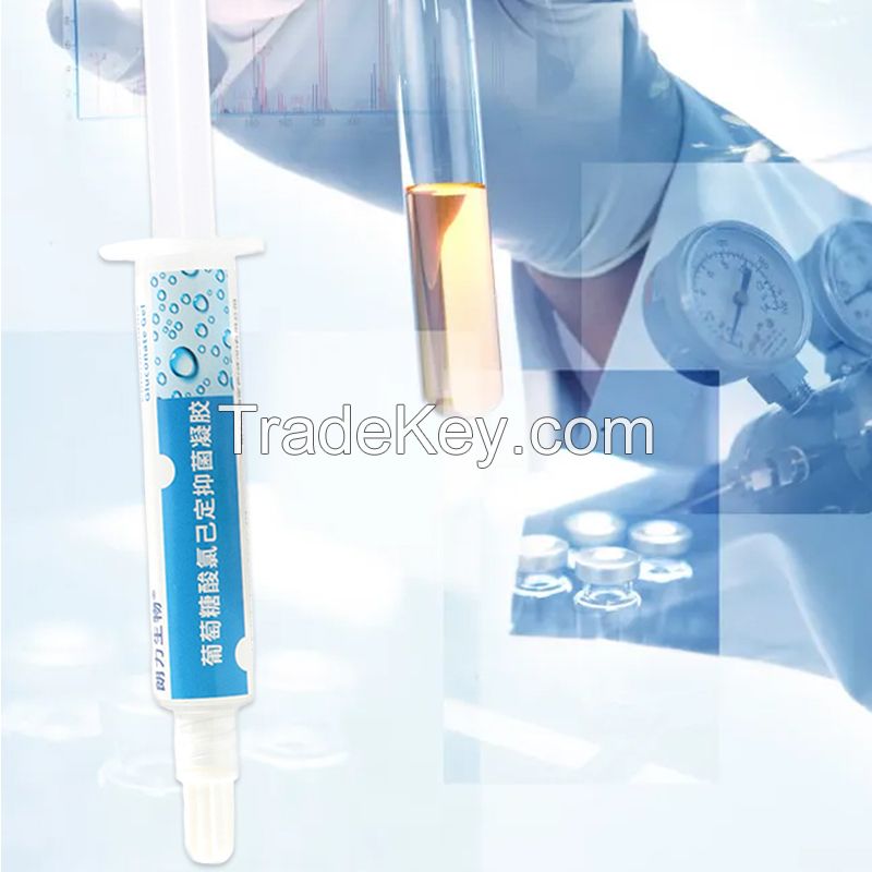 Langli Dental Dental Materials Chlorhexidine Gluconate Gel (Chlorhexidine Gel) is used for root canal antibacterial sterilization, disinfection, and treatment dressing 5g during root canal retreatment