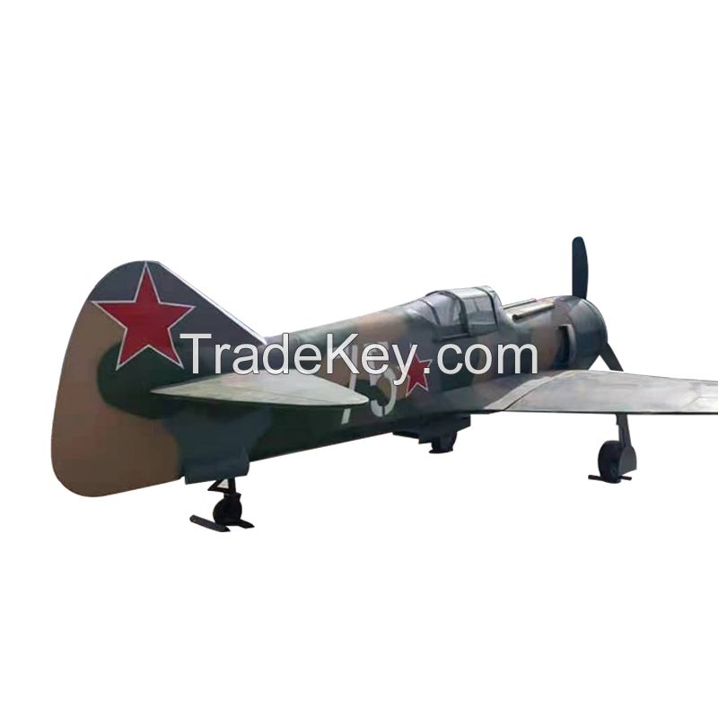 Second World War fighter simulation model, contact customer service customization, price for reference only