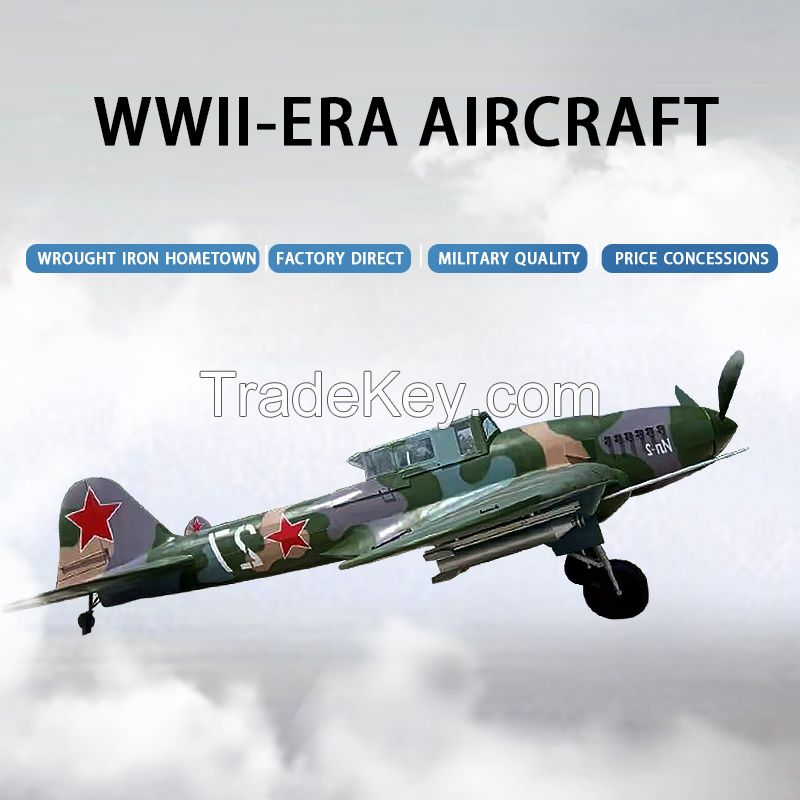 Second World War fighter simulation model, contact customer service customization, price for reference only