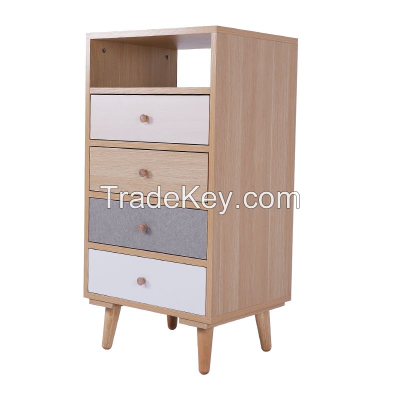 Factory New Style Bedside Chest Drawer Cabinet for Sale