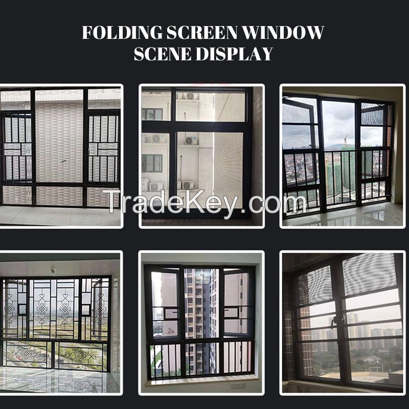 Customizable doors and windows, folding screen doors and screen windows (the price is subject to contact with the seller)