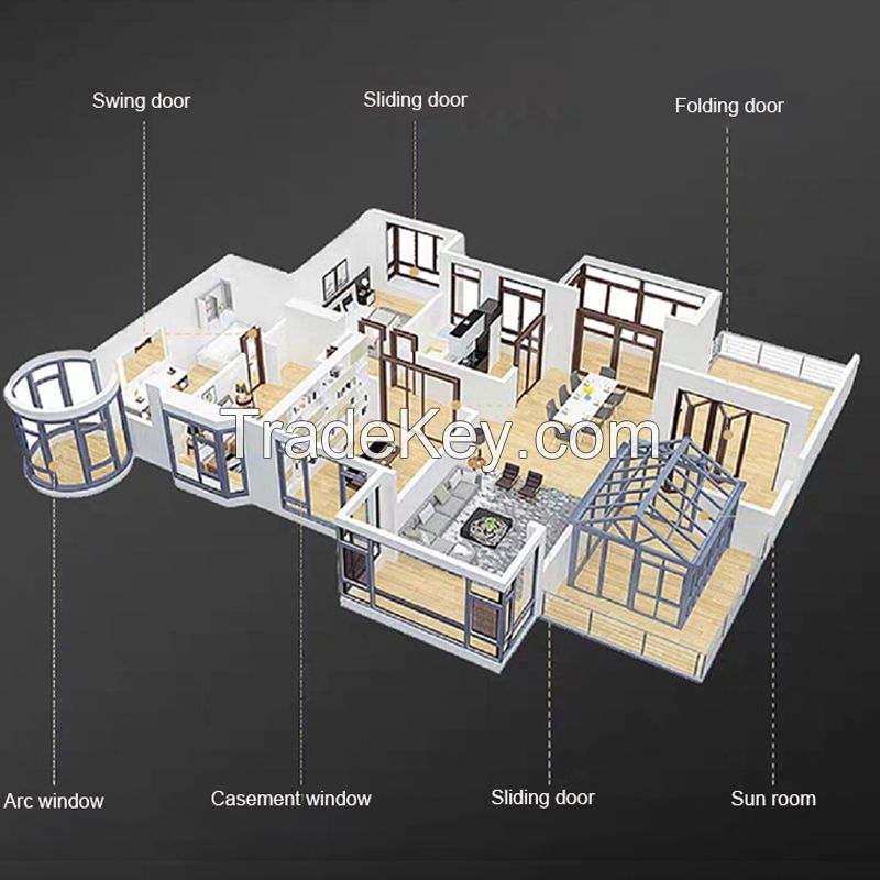 customized doors and windows casement window sliding window casement door (price subject to contact with the seller)