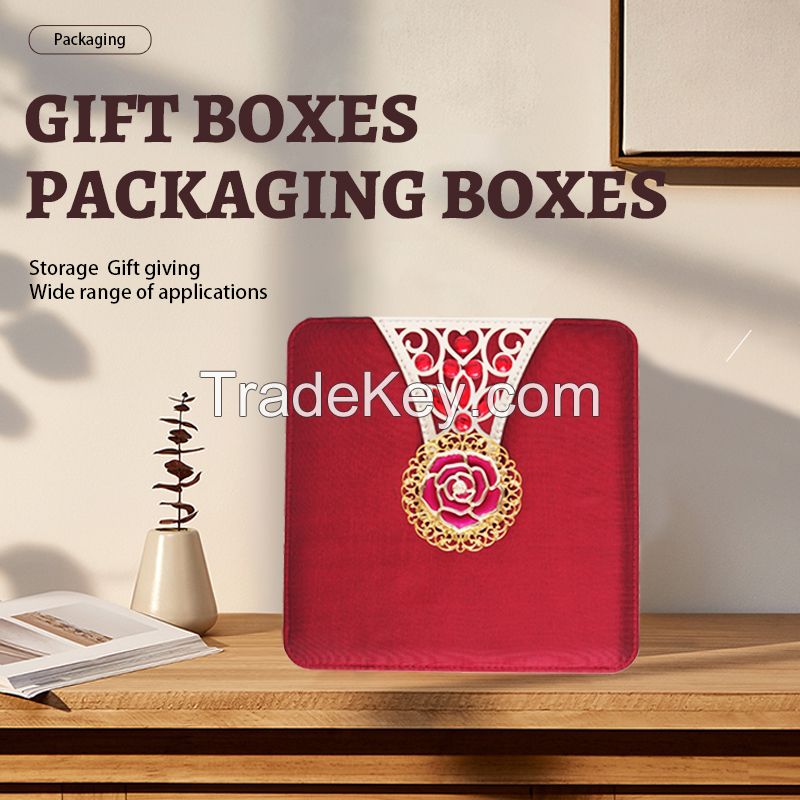 European and American Middle Eastern style festivals, weddings and other festivals and food packaging gift boxes, fashionable and atmospheric, can be used to package chocolate, candy, perfume, etc.