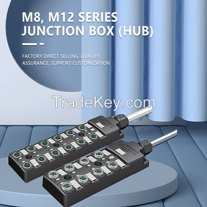 M8/M12 series junction box (hub)