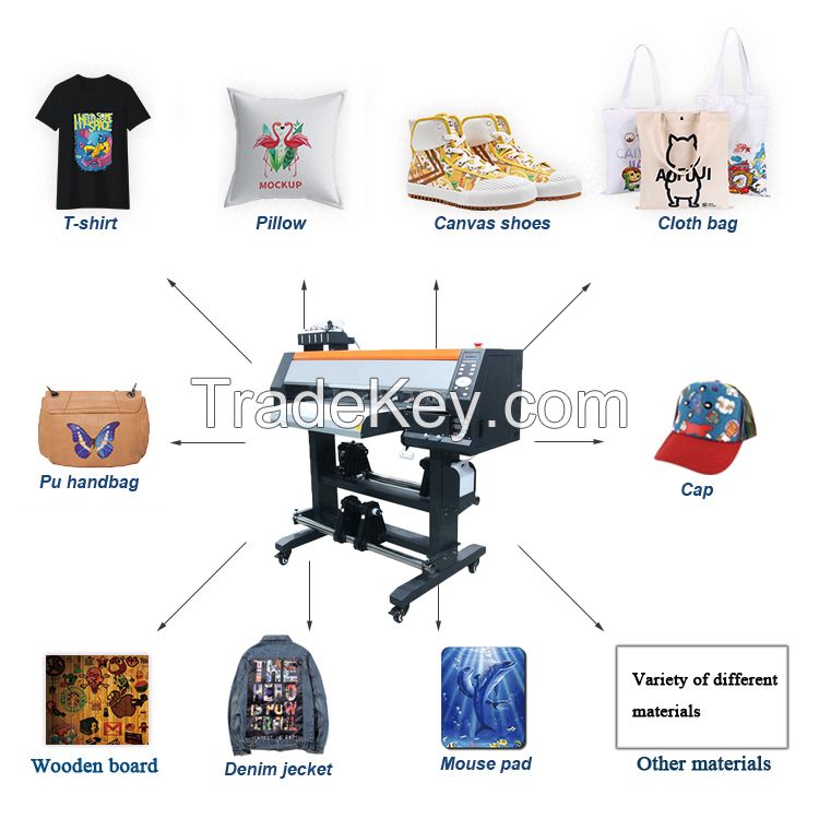 DTF printer A1 plastisol heat transfer printer for garment T shirt dtf printing machine with dual 4720 print head