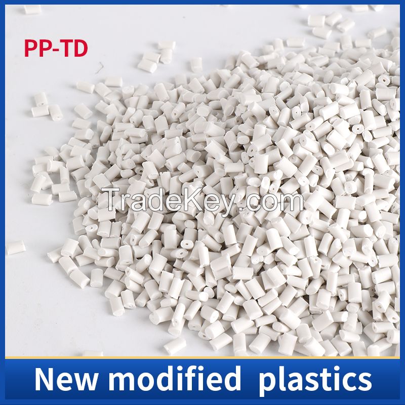 PA66GF modified plastic white granular High gloss