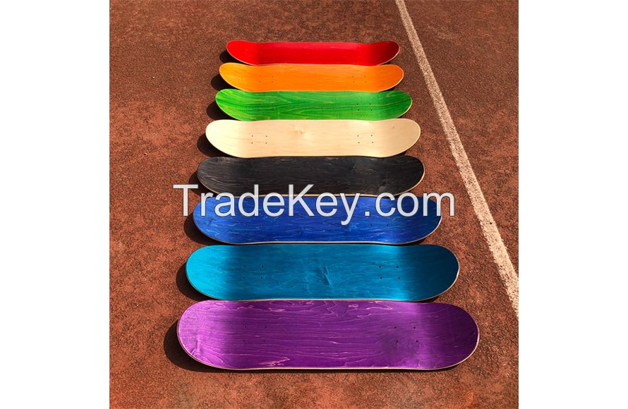 Custom Blank Deck Skateboard High Quality Blank Skateboard Decks Wholesale Maple Wooden