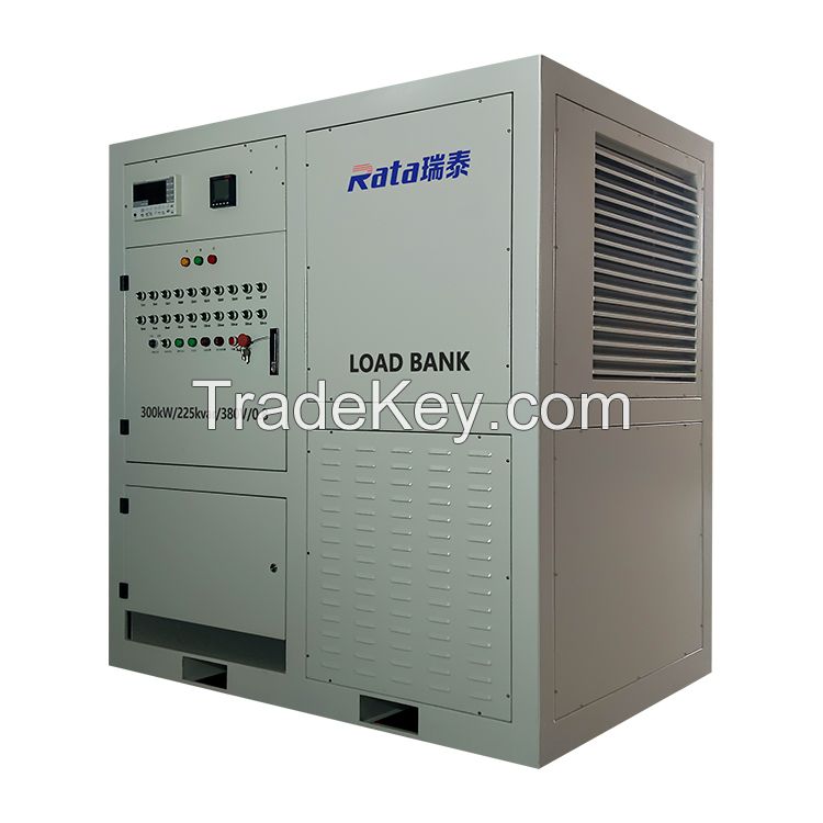 375KVA/300kW/225kvar Air Cooled AC 3 Phase Resistive Inductive Load Bank for Generator UPS Power Plant Load Testing