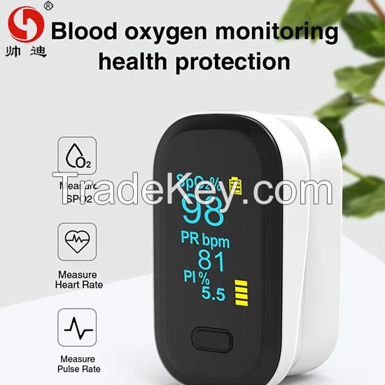 LED Screen Finger Pulse Oximeter