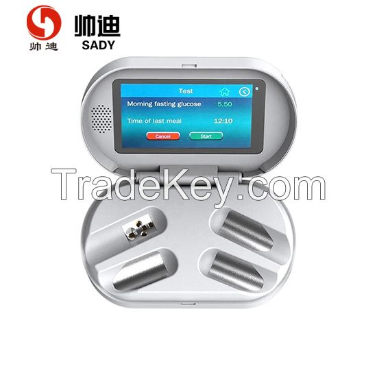 Portable non-invasive blood glucose meter