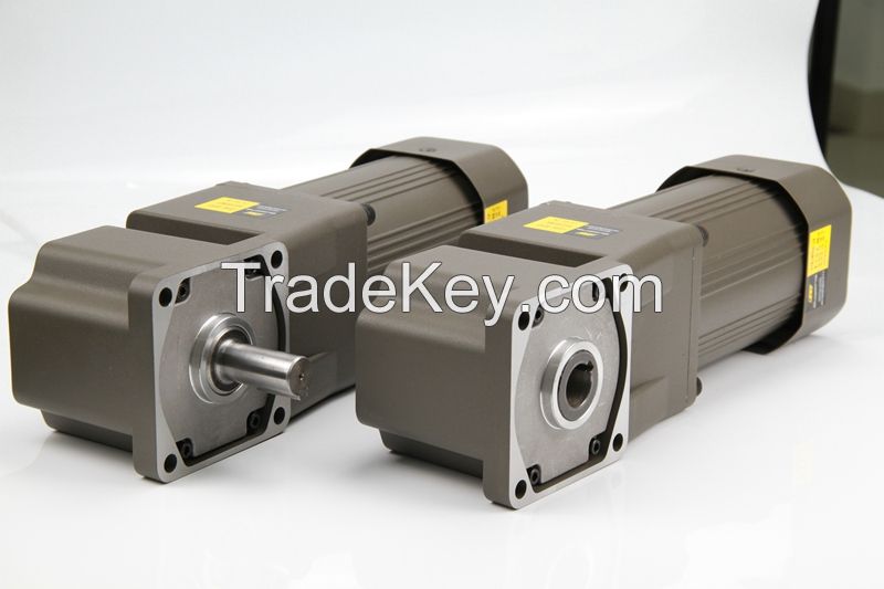 Single Phase AC Induction Spiral Bevel Right Angle Hollow Shaft Gear Motor (25W-250W)