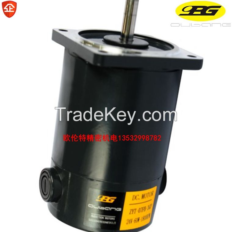 60mm-104mm High Torque Low RPM 6W 15W 25W 30W 40W 60W 90W 120W 150W-300W 12V 24V 48V 90V 110-220V Brushed Electric DC Gear Motor