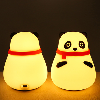 Baby Cute Gift Silicone Touch Smart Night Light For Bedroom