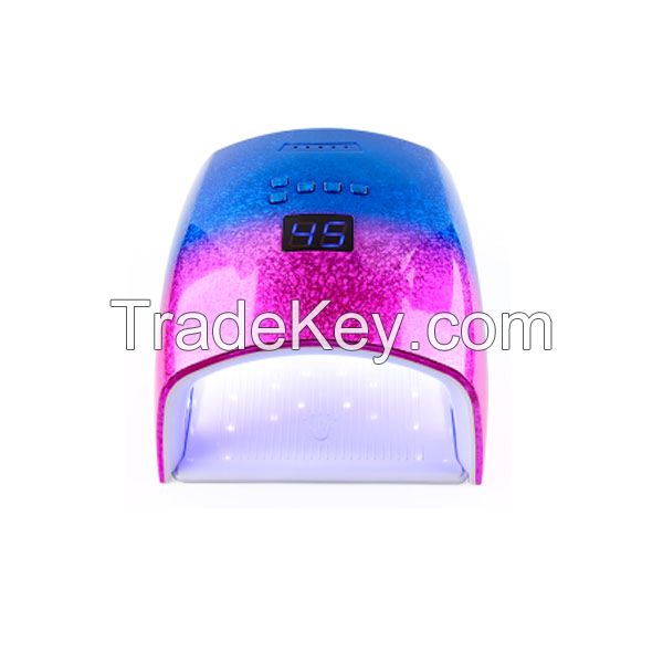 66W Cordless Rechargeable UV LED  Nail lamp S10