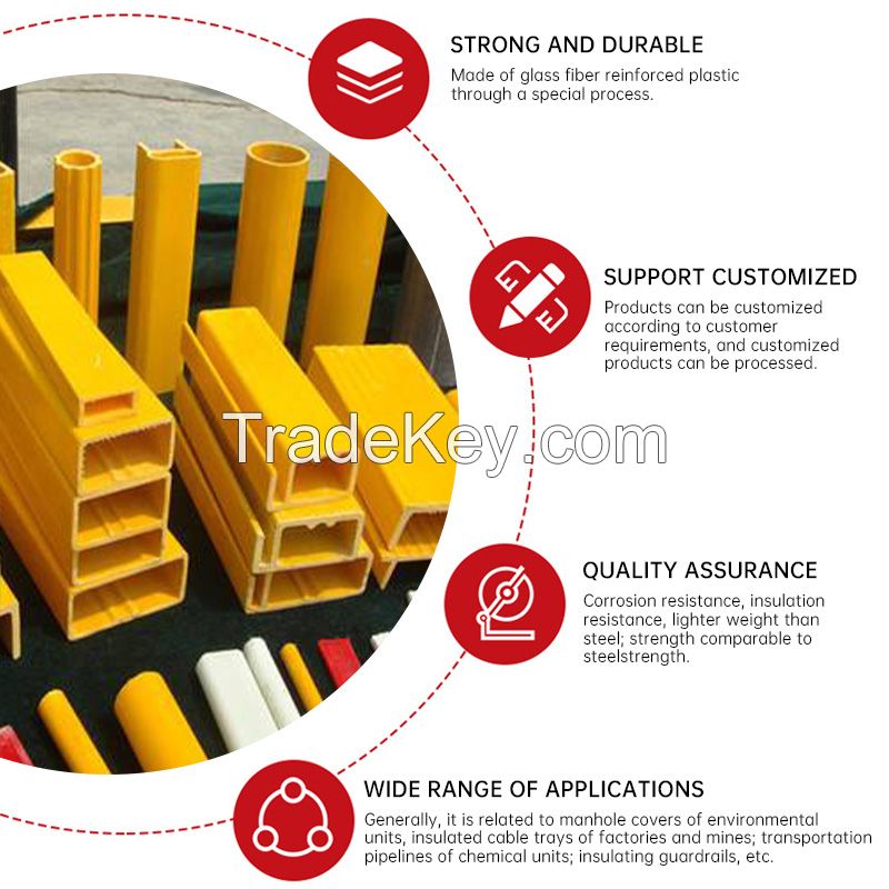 Glass fiber reinforced plastic pultruded profile reference price