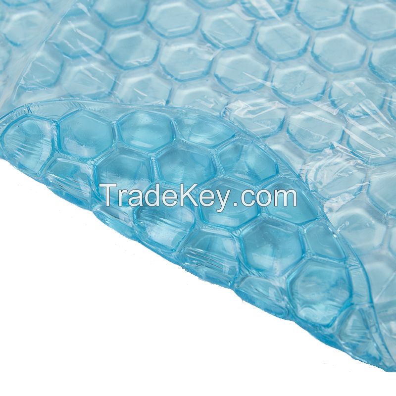 New design PU GEL Hydrogel Cold Pillow Sheet Memory Foam Pillow Sheet C-Shaped Gel Sheet Mat Pad