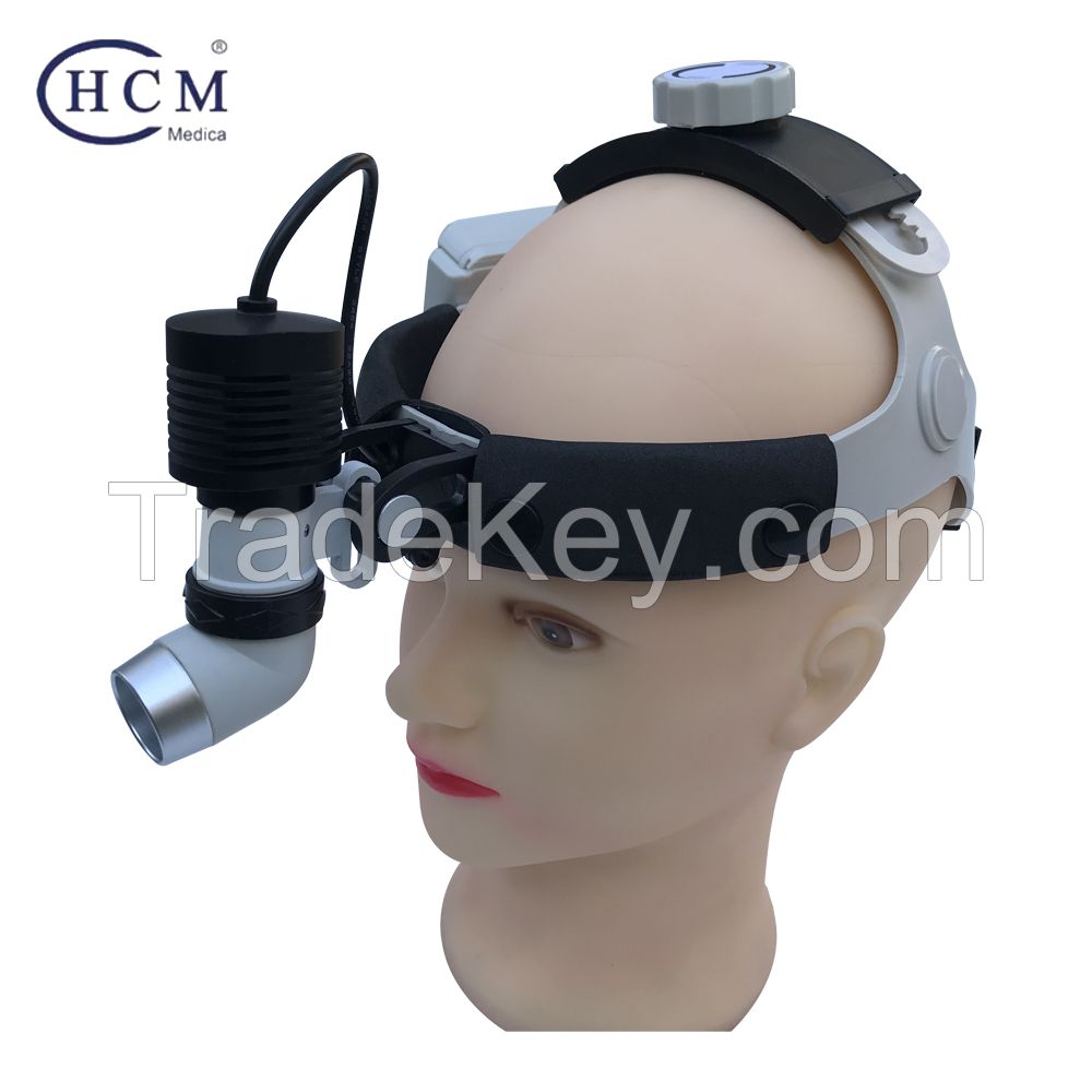 5W Dual BatteryLED Headlamp Surgery Dental ENT Medical HeadLight